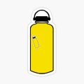 Pack of 15,"Bright & Cheerful Yellow Aesthetic Sticker Collection: Sunshine-Inspired Designs for Creative Expression" for laptop, waterbottle, notebook, mobileback etc. 