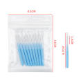 micro Eyebrow Brush flexible personal care bendable Perm Brush mini 10pcs Brow Brush for lifting professional home-use makeup. 