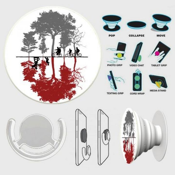 Popsocket Phone Grip With Free Mount Adapter - Funny Things - PopSocket White - SKINLEE-541-3-1