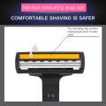 3 Layers Shaving Machine Safety Razor Blades Manual Shaving Face Care Beard Hair Remover. 
