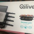 QILIVE Q.5642 raclette grill, 2000W, 8 people. 