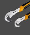 Xiaomi Youpin  Universal MultiFunctional Wrench Carbon Steel Pipe And Bolts Nuts Spanner Tool High Carbon Steel Forging Gear Design Safe LaborSaving Clampable 932mm Diameter. 