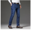 All Size 28-30-32-34-36-38-Brand-Men-s-Business-Regular fit-Jeans-Cotton-Stretch-Casual-Trousers-Fashion. 