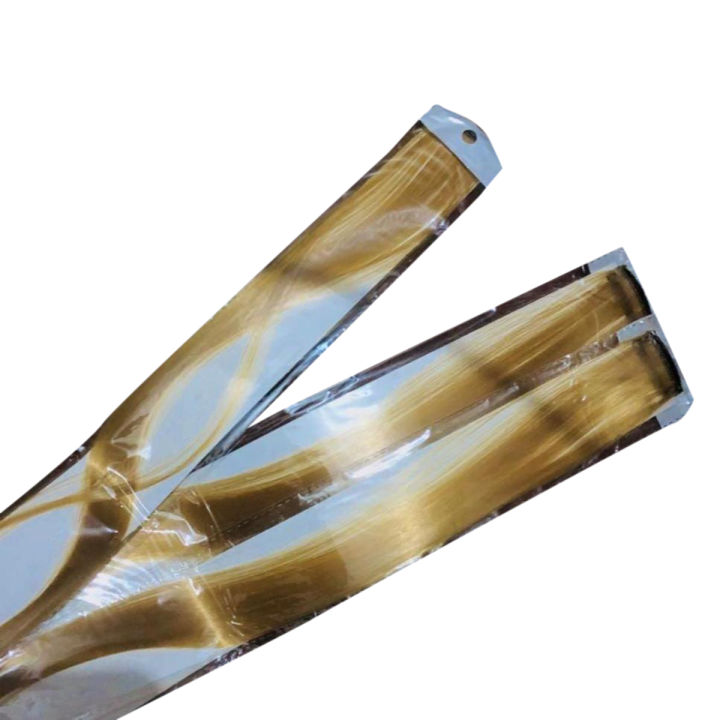 5 pieces blonde-golden single clip hair extension for girls