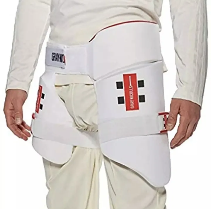 Cricket%20thai%20pad%20batsman%20pad%20batting%20Thaipad%20white%20red%20color%20-%20Image%202