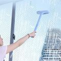 【HOT】 Cleaning Brushes For Window Mesh Screen With Retractable Long Handle Curtain Net Wipe Cleaner Carpet Brush Dust Removal Brush. 