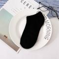 IELGY The new women socks Ms. color cotton stockings solid color stealth shallow socks. 