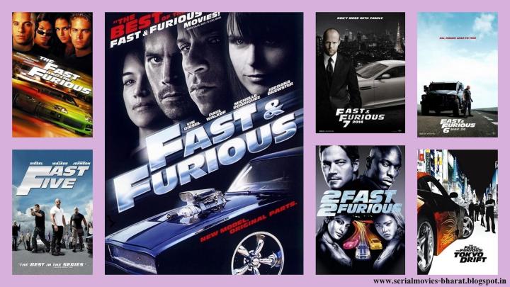 Fast and Furious Series - Complete Set - DVD