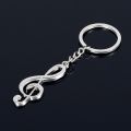 Chain Treble Pendant Key Music Note Keychain Keyring. 