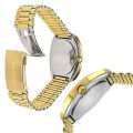 Men’s Analog Metal Dress Golden Watch for Men Stainless Steel Water Resistant Wrist Watch for Boys. 
