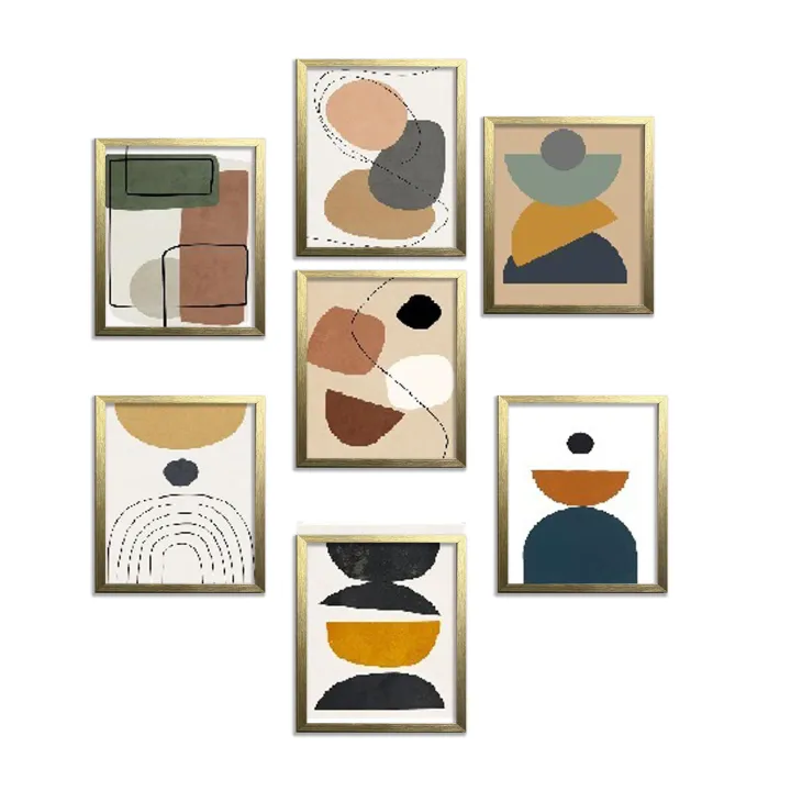 6x8"%207%20Pcs%20Gallery%20Decor%20Frame%20set,%20Glass%20front%20Wall%20Picture%20Frames,%20Living%20Room%20Decor,%20Bedroom%20Frames%20-%20Image%203