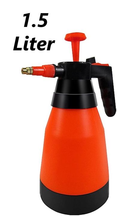 1.5 Liter Pressure Pump Water Sprayer Pressure Spray Bottle Handheld Garden Sprayer Garden Watering Sprayer Garden Sprayers with Mist and Pressure Jet Flow