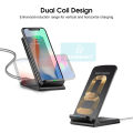 DoomHot  Wireless Charging Station Stand 20W Charging Dock Desktop Wireless Charger Holder. 