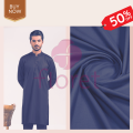 Navy Blue Unstitched Fabric Shalwar Kameez for Men | Traditional Clothes for Man. 