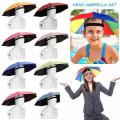 Hat Umbrella Unisex Fashionable Umbrella Hat in Various Colors for Men And Women. 