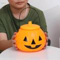 Halloween Pumpkin Bucket Candy Bucket Halloween Props Candy Basket Portable Decor Gift Basket Thanksgiving with Handle Trick or Treat Bucket. 