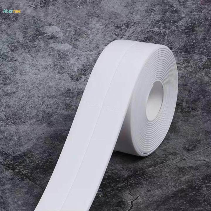 Waterproof Sealing Tape Caulk Strip Sink Edge Tape Sealant Strip Shower Tile Sealer for 1.5mx2.2cm