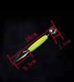 2 in 1 fruit carving cutter -2 in 1 Melon Baller Scoop, Stainless Steel Watermelon Cutter Fruit Carving Tools Set for Fruit Slicer Dig Pulp Separator. 