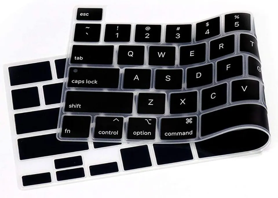 Protection Clavier Silicone MacBook Pro - Raccourcis Cubase, Format ISO (touche Entrée En L) | Compatible Touch Bar, Modèles 13/16 Pouces - 6