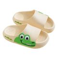 Baby Sandals Eye-catching Excellent Tear-resistant Dinosaur Style Children Cartoon Slippers Casual Shoes. 