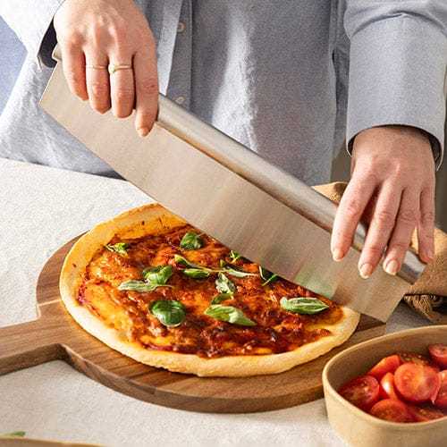 Pizza Cutter | Pizza Cutter Stainless Steel | Stainless Steel Pizza Cutter | Premium Quality, Heavy Duty, Heavy Duty Blade | Available in 14"-16"-18" Sizes
