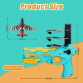 Air Battle Continuous Launch Toy For Kids Bubble Catapult Plane Toy Airplane One-Click Ejection Model Foam Airplane With 3 Pcs Glider Airplane Launcher Outdoor Sport Toys Perfect Gift For Birthday Party Favors Foam Airplane. 