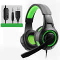 7245 Game Headset Surround Stereo Headphones with Microphone LED Colorful Lights earphone Works for Laptop Computer Tablet Gamer / Stereo Gaming Headphone with Microphone & RGB LED for PC, Laptop & Gaming Console. 
