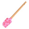 22.7x4.5cm Non-Stick Silicone Cake Spatula Wooden Handle Chocolate Butter Mixer Pastry Cream Scraper Baking Kitchen Accessories. 