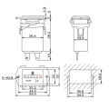 Complete Sealed Quartz Timer Counter SYS-1 6 Digits 100-250V AC220V Hour Meter Digital Industrial Mechanical Hours Counter. 