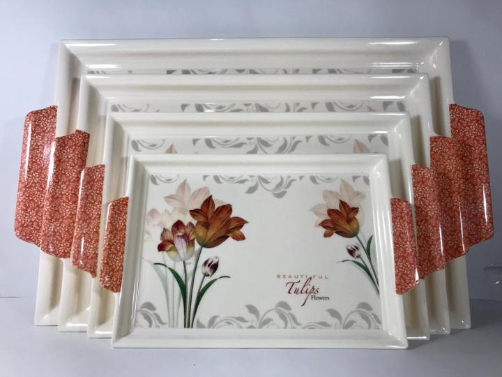 Melamine%20Serving%20Tray%20Set%20Pack%20of%204%20,%20Coffee,%20Food,%20Home%20Decoration%20T%20-%20Image%207