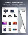 ESR Portable Kickstand Monitor for Laptops, Ultra-Slim 15.6 Inch 1080P External Monitor with Adjustable Stand, Travel Monitor, Landscape and Portrait View for Laptop/Mac/Tablet/Phone/Switch. 