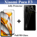 Xiaomi Poco F3 Glass Protector 9D Tempered For Xiaomi Poco F3 | Back Protector Hydrogel Film For Xiaomi Poco F3. 