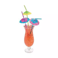 Pack of 50 - Disposable Bendy Umbrella Straws. 