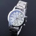 Classic Watch for Men / Boys - Stylish Stainless Steel Analog Mens Watches. 