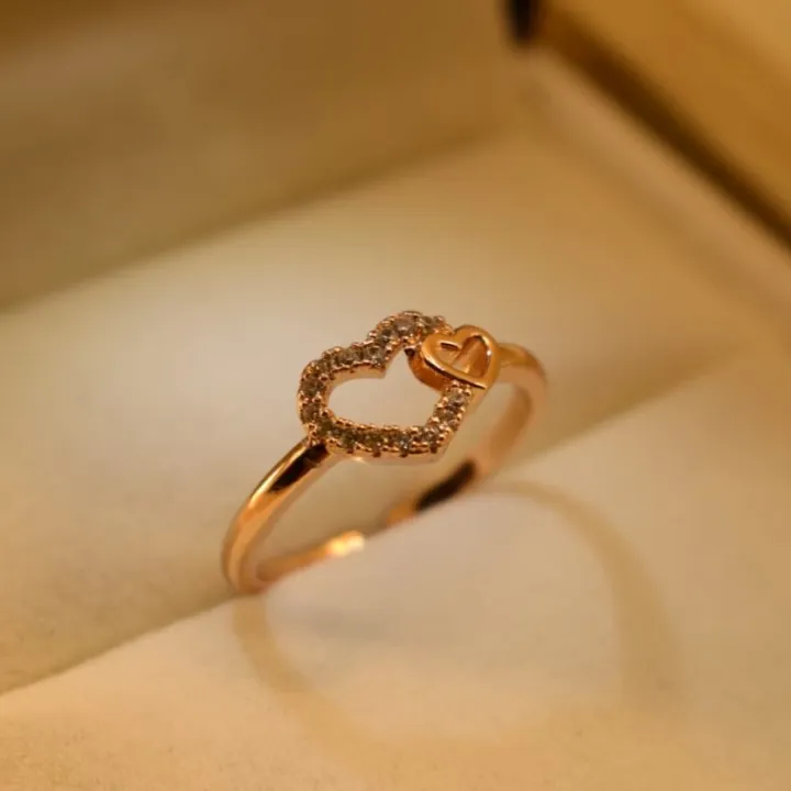 Double%20Heart%20Adjustable%20Golden%20Ring%20for%20Girls/Women%20-%20Image%203