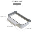 xiaomi youpin Foldable Kitchen Trash Can Trash Bin Hanging Trash Garbage Bag Waste Bin For Kitchen Storage Holders Trash Racks. 