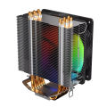 Boost Frost RGB Air Cooler - 120mm Fan, 1500 RPM, 185W Heat Dissipation, 4-Pin PWM, ARGB Lights. 
