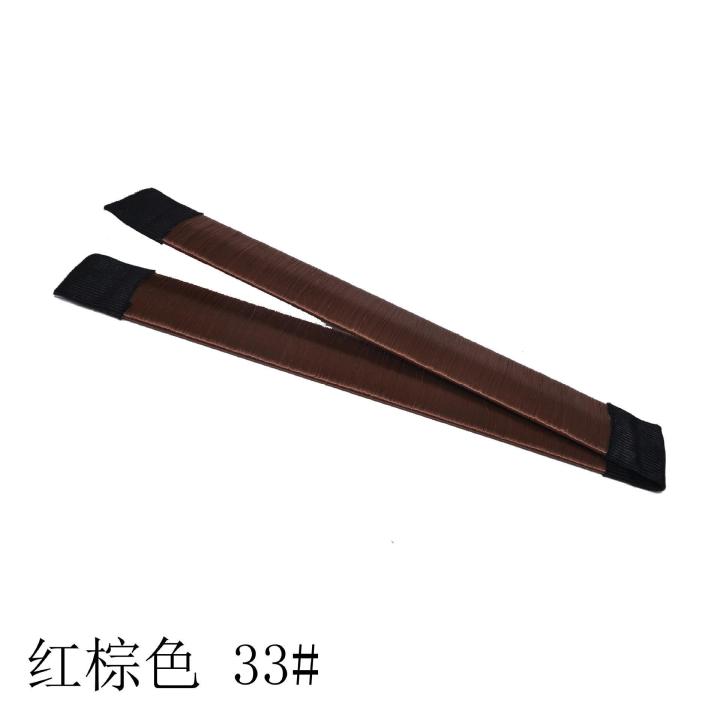Wig Bun Hair Band Hairdressing Slap Bracelet Hair Band French Style Hair Curler Quick-Forming Bun Wig Hair Band
