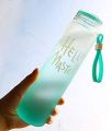 Glass Water Bottle/Hot and Cold Water Bottel (Random Colour) - 500ML. 