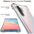 Samsung NOTE 10 PLUS OR NOTE 10 PRO SOFT SILICON TPU TRANSPARENT BACK COVER. 