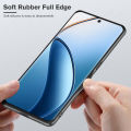 For Realme 12 Pro /12 Pro Plus 5G Full Protection Skin Feel Magnetic Phone Back Cover for Realmi 12pro 12Pro+ TPU Soft Bezel Anti-Fingerprint Case. 