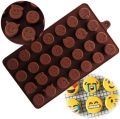 Silicone Chocolate Mold Non-Stick Candy and Jelly Mould Cake Cookie Mold for Chocolate Baking DIY. 