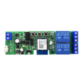 1 PCS Tuya Smart WiFi Switch Relay Module 2 CH AC/DC 7-32V RF/APP Wireless Remote Control Smart Home for Alexa Google Home. 