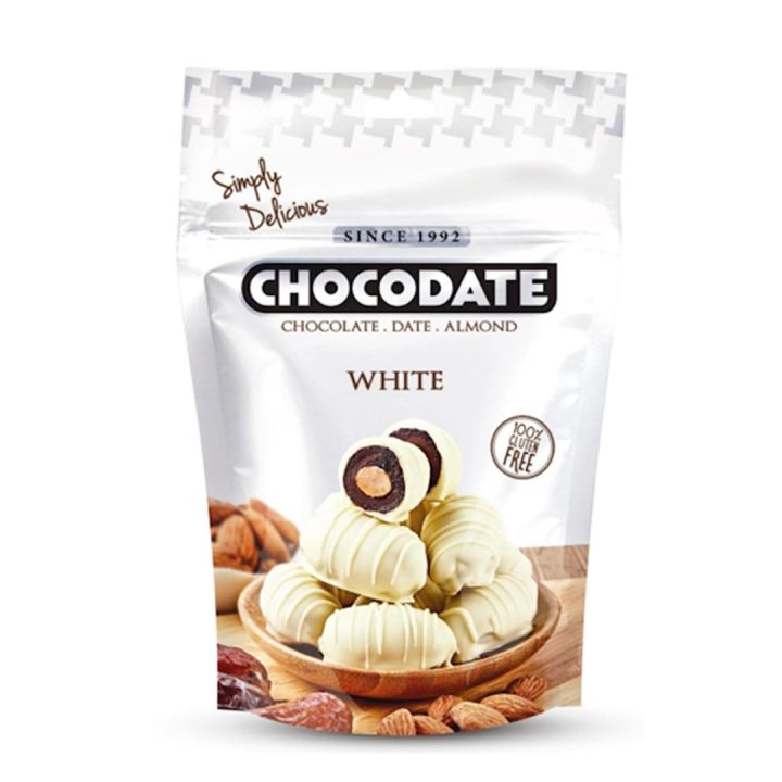 CHOCODATE  100g (white chocolate)/imported /halal/individually wrap