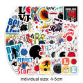 Stationery Sticker Self-adhesive Bowling Ball Doodle Sticker. 