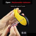 Digital LED Tire Tyre Air Pressure Gauge Tester Tool For Auto Car Motorcycle - Yellow. 