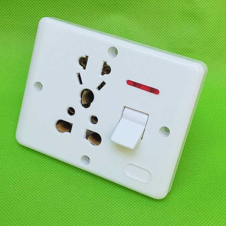 UNIVERSAL%203%20Pin%20Power%20Plug%20Socket%20Wall%20Socket%20Plate%20-%20500%20Volts%20/%2040%20Amp%20High%20Quality%20Specially%20for%20AC,%20Water%20Pump%20-%20Image%202