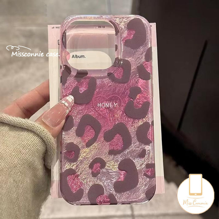 Luxury Water Ripple Case For Redmi 13 13C 14C 12 9T 12C 10 9C A1 10C A3 10A A2 9A 9 Note 12 8 10s 11s 9A 11 13 10 9 Pro Max Poco M3 C65 X6 X3 Pro Trend Leopard Print Smile Case