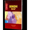 Sindh Map size 28inch x 40inch. 