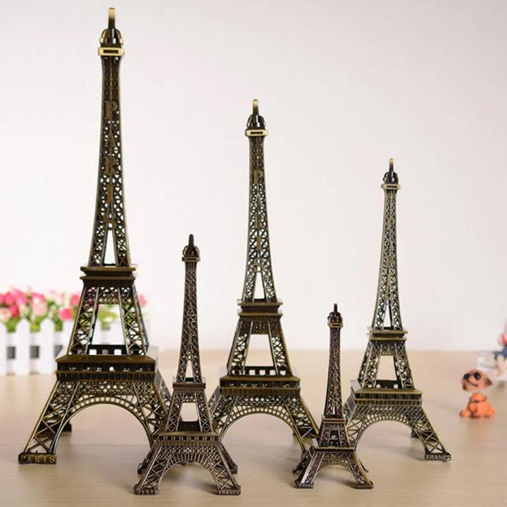 Metal Eiffel Tower For Home & Office Decoration | 3'' | 4'' | 5'' | 6'' | 7'' | 8.5'' | 10'' Size For Decoration